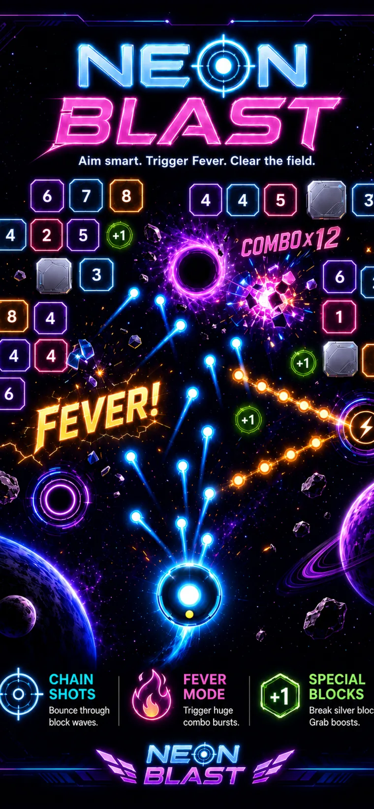 Neon Blast gameplay